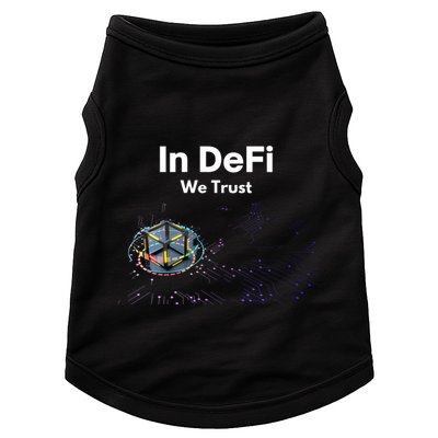 In DeFi We Trust Cryptocurrency Bitcoin Ethereum Blockchain Doggie Tank