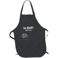 In DeFi We Trust Cryptocurrency Bitcoin Ethereum Blockchain Apron