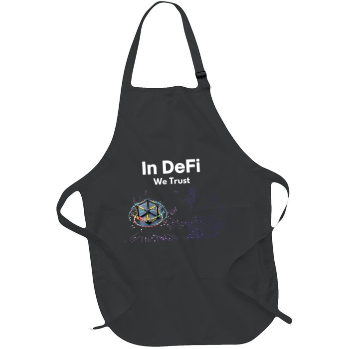 In DeFi We Trust Cryptocurrency Bitcoin Ethereum Blockchain Apron
