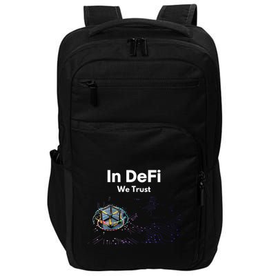 In DeFi We Trust Cryptocurrency Bitcoin Ethereum Blockchain Impact Tech Backpack