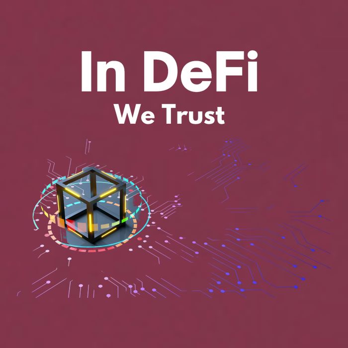 In DeFi We Trust Cryptocurrency Bitcoin Ethereum Blockchain 16oz Travel Tumbler