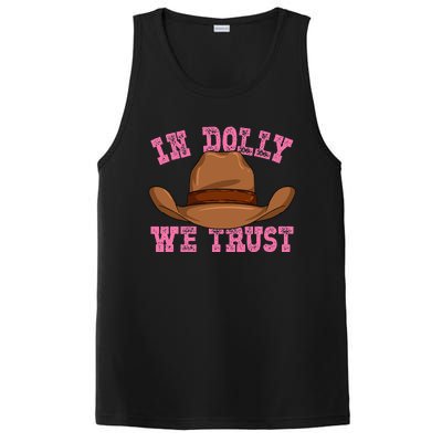 In Dolly We Trust Cowboy Cowgirl Hat In Dolly We Trust PosiCharge Competitor Tank