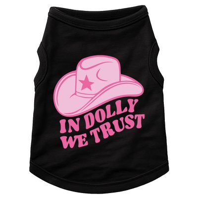 In Dolly We Trust Graphic Tees What Would Dolly Do Doggie Tank