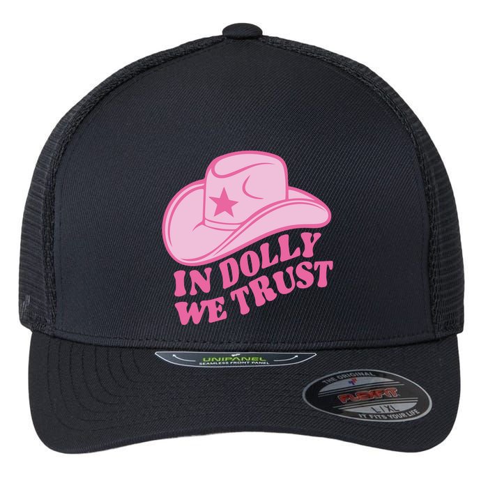 In Dolly We Trust Graphic Tees What Would Dolly Do Flexfit Unipanel Trucker Cap