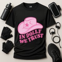 In Dolly We Trust Graphic Tees What Would Dolly Do Cooling Performance Crew T-Shirt