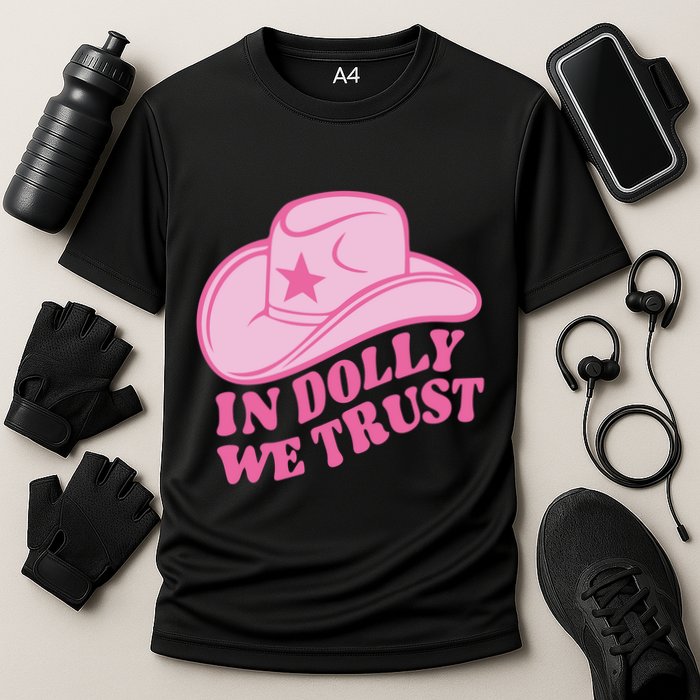 In Dolly We Trust Graphic Tees What Would Dolly Do Cooling Performance Crew T-Shirt