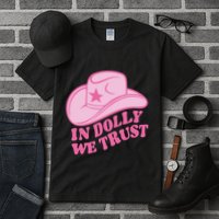 In Dolly We Trust Graphic Tees What Would Dolly Do Tall T-Shirt