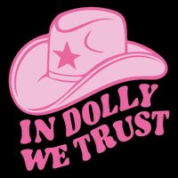 In Dolly We Trust Graphic Tees What Would Dolly Do Drawstring Bag
