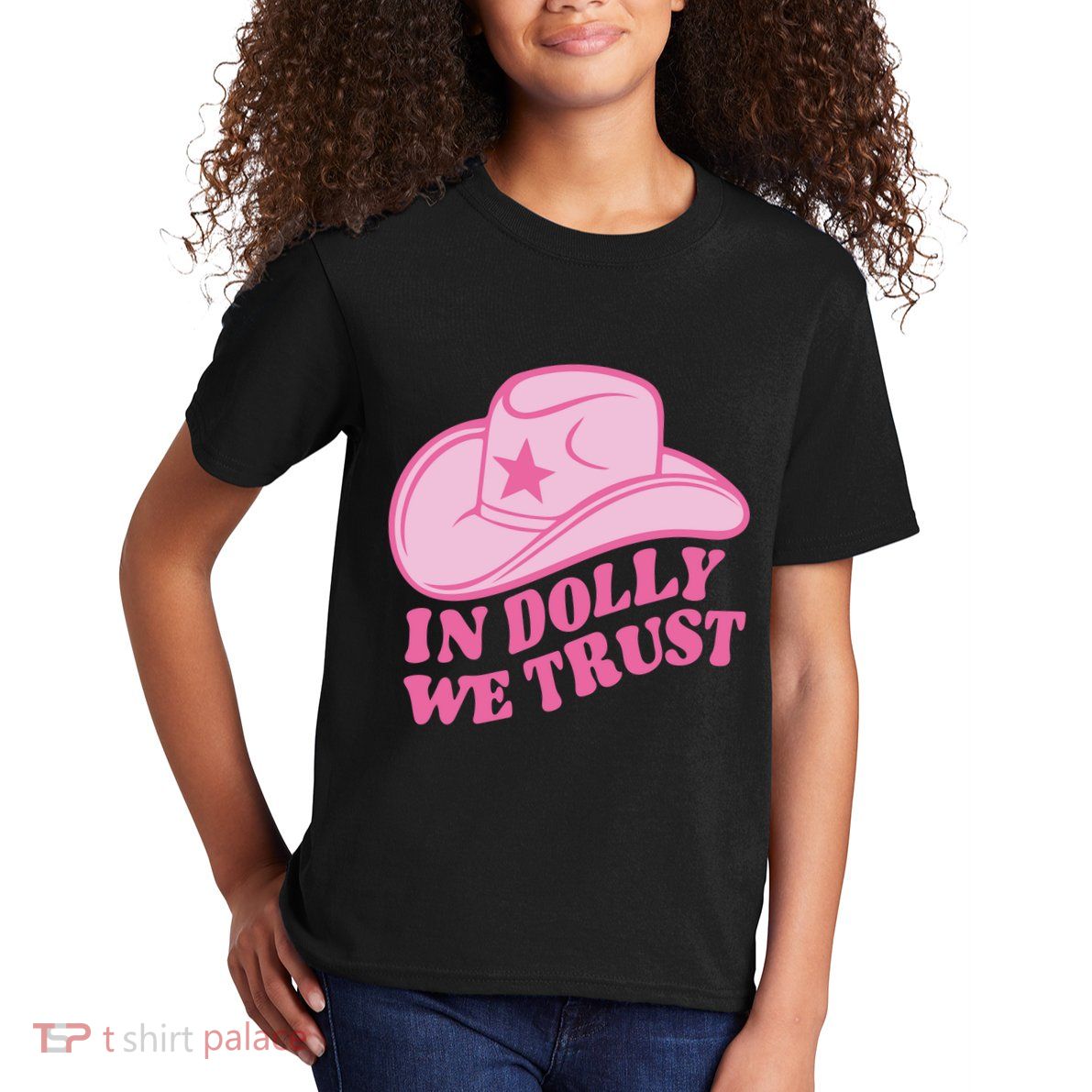 In Dolly We Trust Graphic Tees What Would Dolly Do Kids T-Shirt