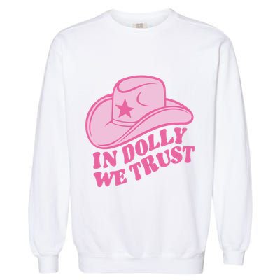 In Dolly We Trust Graphic Tees What Would Dolly Do Garment-Dyed Sweatshirt