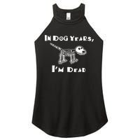 In Dog Years Im Dead Women's Perfect Tri Rocker Tank