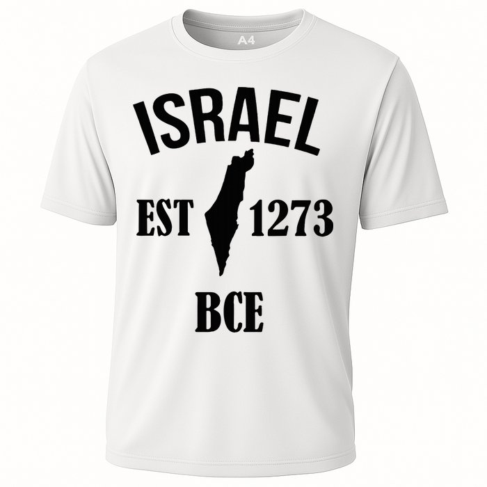 Israel Est 1273 Bce Cooling Performance Crew T-Shirt