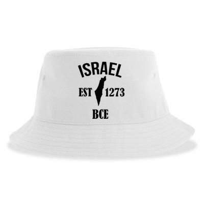 Israel Est 1273 Bce Sustainable Bucket Hat