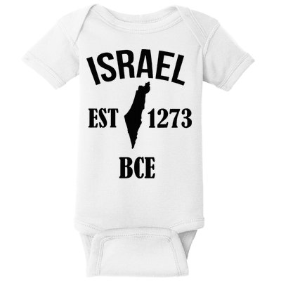 Israel Est 1273 Bce Baby Bodysuit