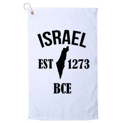 Israel Est 1273 Bce Platinum Collection Golf Towel