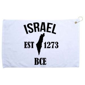 Israel Est 1273 Bce Grommeted Golf Towel