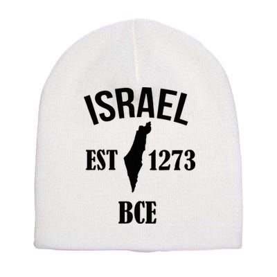 Israel Est 1273 Bce Short Acrylic Beanie