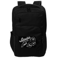 Iowa Est 1846 Iowa Map Iowa Lover Heaven Country Impact Tech Backpack