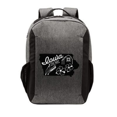 Iowa Est 1846 Iowa Map Iowa Lover Heaven Country Vector Backpack