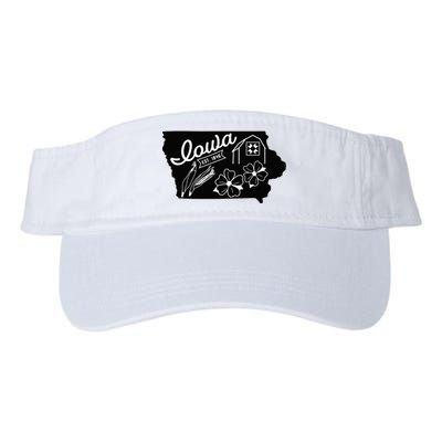 Iowa Est 1846 Iowa Map Iowa Lover Heaven Country Visor