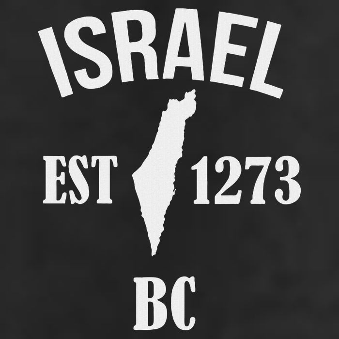 Israel Est 1273 Bc 7 Panel Mesh Trucker Snapback Hat