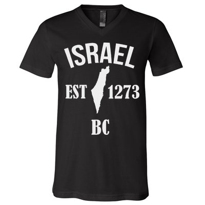 Israel Est 1273 Bc V-Neck T-Shirt