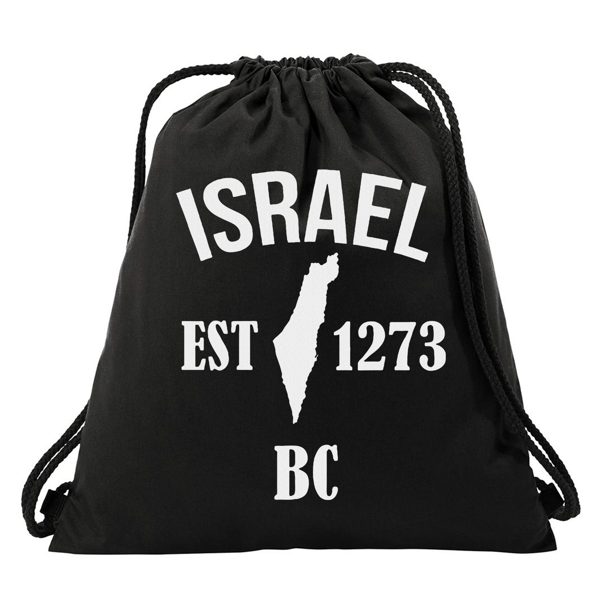 Israel Est 1273 Bc Drawstring Bag