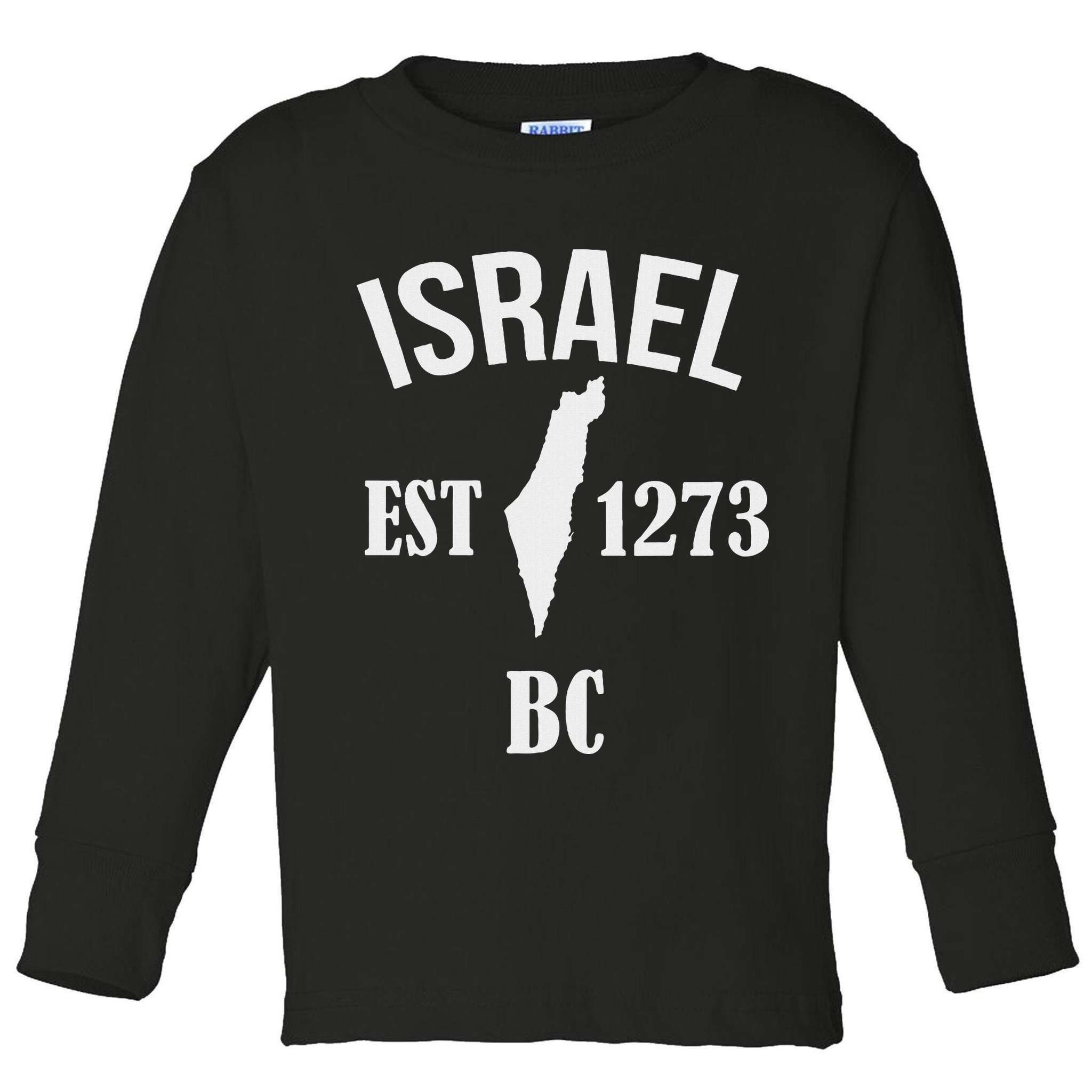 Israel Est 1273 Bc Toddler Long Sleeve Shirt