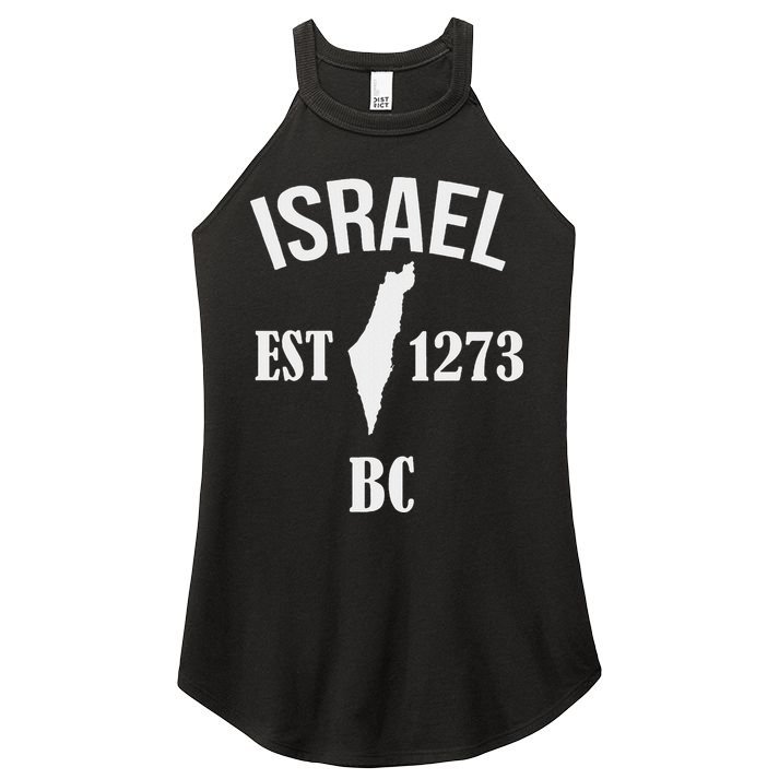 Israel Est 1273 Bc Women's Perfect Tri Rocker Tank