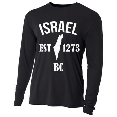 Israel Est 1273 Cooling Performance Long Sleeve Crew
