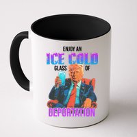 ICE Enjoy An Ice Cold Glass Of Deportation Mug