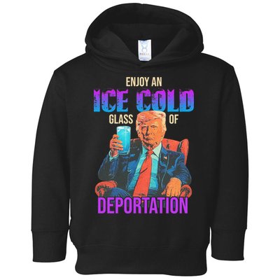 ICE Enjoy An Ice Cold Glass Of Deportation Toddler Hoodie