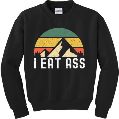 I Eat Ass Kids Sweatshirt