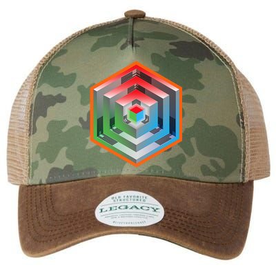 Ingress Echo Anomaly Legacy Tie Dye Trucker Hat