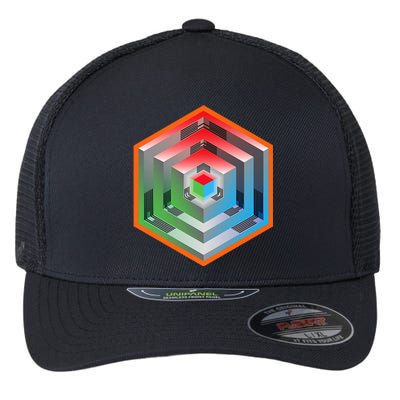 Ingress Echo Anomaly Flexfit Unipanel Trucker Cap