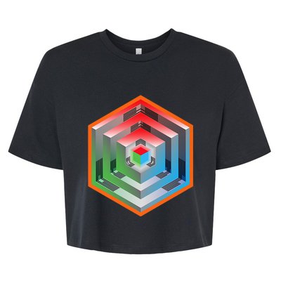 Ingress Echo Anomaly Bella+Canvas Jersey Crop Tee