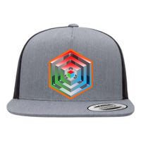 Ingress Echo Anomaly Flat Bill Trucker Hat