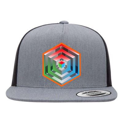 Ingress Echo Anomaly Flat Bill Trucker Hat