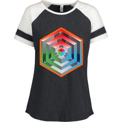 Ingress Echo Anomaly Enza Ladies Jersey Colorblock Tee