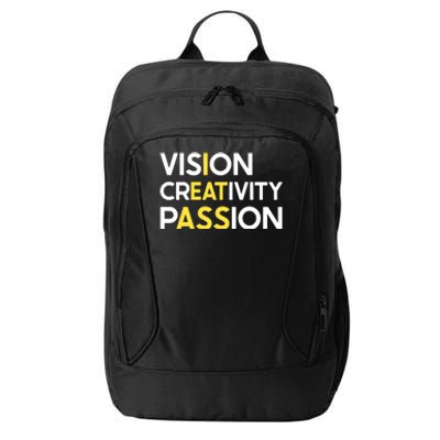 I Eat Ass Vision Creativity Passion Secret Message Gift Cool Gift City Backpack