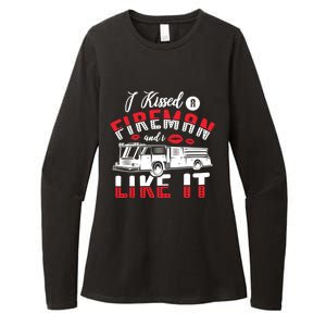 I Ed A Fire And I Like It Firefighter Friend Gift Womens CVC Long Sleeve Shirt