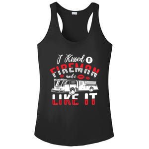 I Ed A Fire And I Like It Firefighter Friend Gift Ladies PosiCharge Competitor Racerback Tank