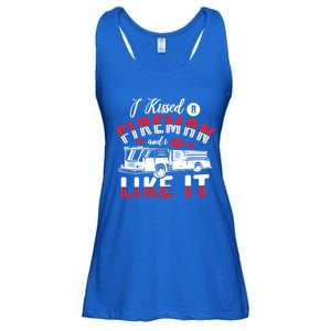 I Ed A Fire And I Like It Firefighter Friend Gift Ladies Essential Flowy Tank