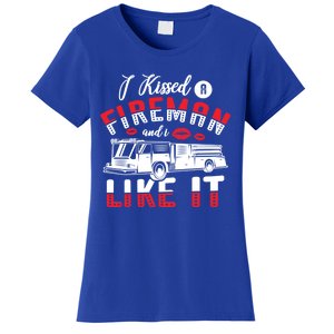 I Ed A Fire And I Like It Firefighter Friend Gift Women's T-Shirt