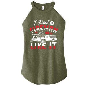 I Ed A Fire And I Like It Firefighter Friend Gift Women's Perfect Tri Rocker Tank