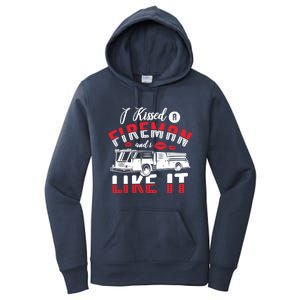 I Ed A Fire And I Like It Firefighter Friend Gift Women's Pullover Hoodie