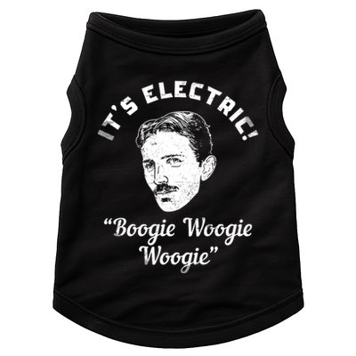Its Electric Boogie Woogie Woogie Funny Doggie Tank