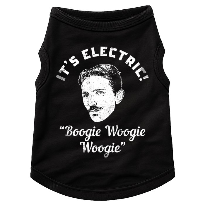 Its Electric Boogie Woogie Woogie Funny Doggie Tank