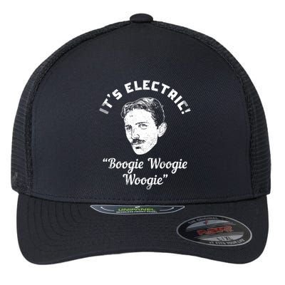 Its Electric Boogie Woogie Woogie Funny Flexfit Unipanel Trucker Cap