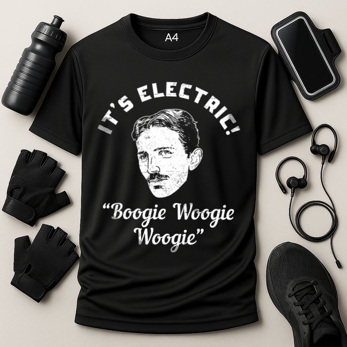 Its Electric Boogie Woogie Woogie Funny Performance Shirt